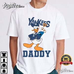 Custom Yankees Baseball Donald Duck T-Shirt Custom Yankees Baseball Donald Duck T Shirt (4)