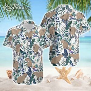 Capybara Cottagecore Animal Hawaiian Shirt