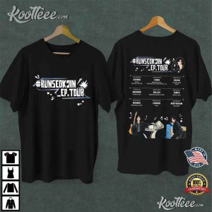 Run Seokjin Ep Tour 2025 BTS Jin T-Shirt Run Seokjin Ep Tour 2025 BTS Jin T Shirt (2)