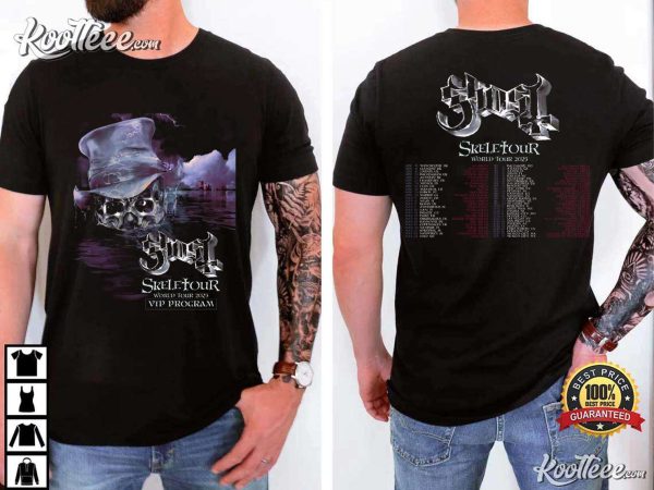 Ghost Skeletour World Tour 2025 T-Shirt
