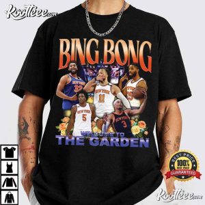 New York Knicks Bing Bong Welcome To The Garden T-Shirt New York Knicks Bing Bong Welcome To The Garden T-Shirt