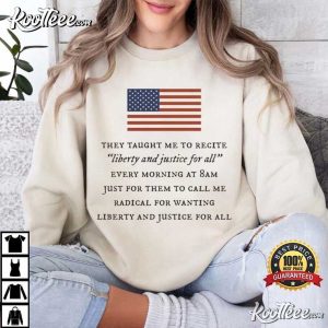 Liberty And Justice For All Social Justice Human Rights Protest T Shirt (6)