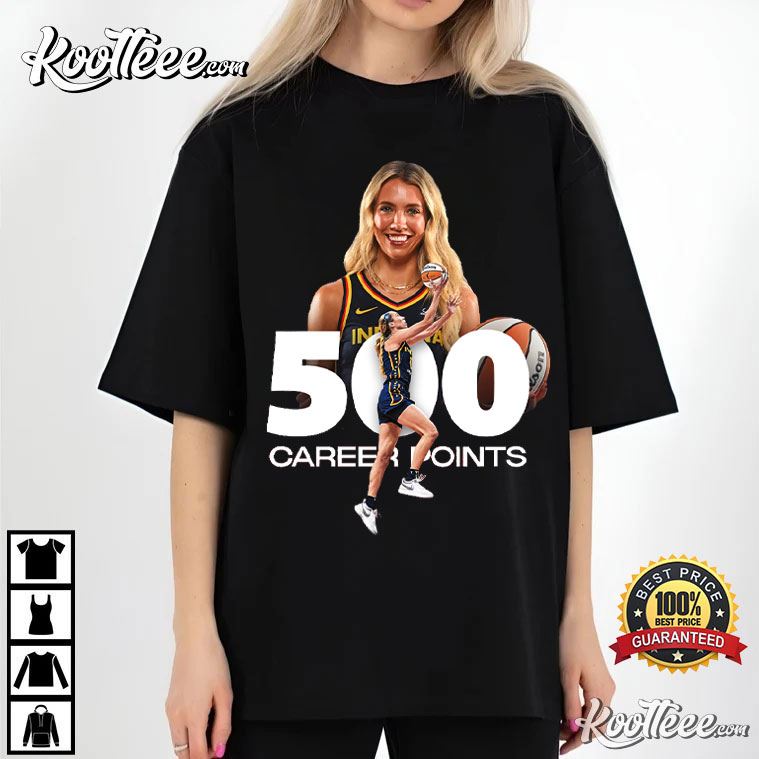 Vintage Lexie Hull 500 Career Points Basketball Women T-Shirt Vintage Lexie Hull 500 Career Points Basketball Women T-Shirt