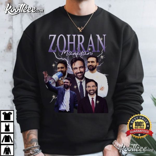 Zohran Mamdani New York Mayor Vintage 90s T-Shirt
