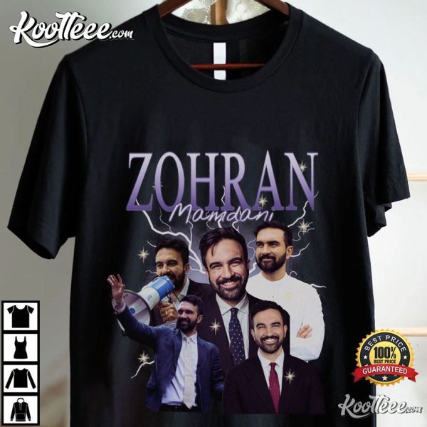 Zohran Mamdani New York Mayor Vintage 90s T-Shirt