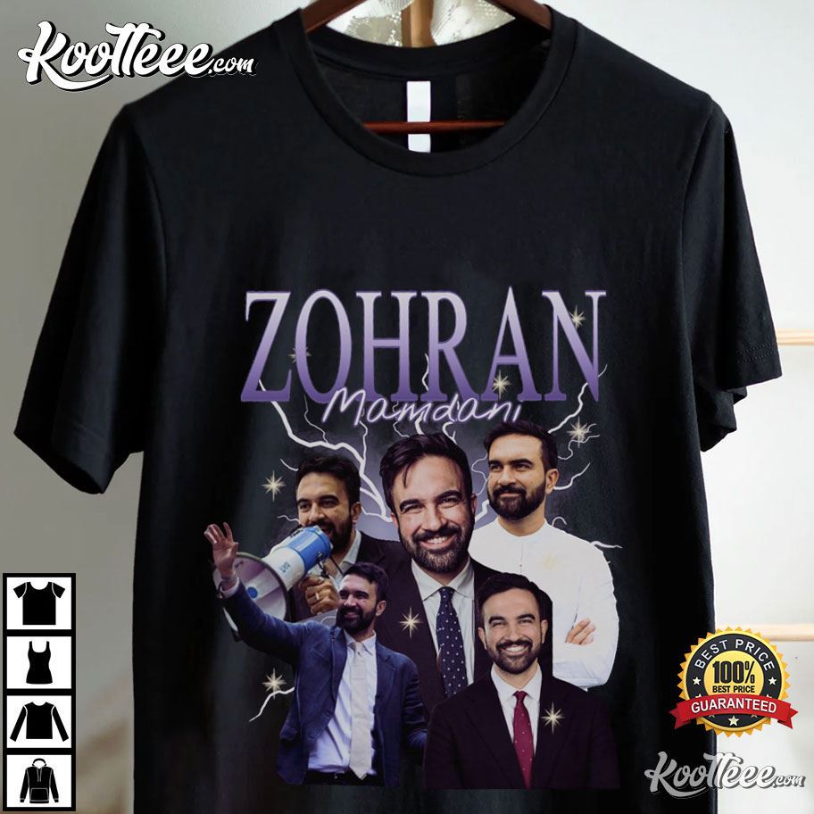 Zohran Mamdani New York Mayor Vintage 90s T-Shirt Zohran Mamdani New York Mayor Vintage 90s T-Shirt