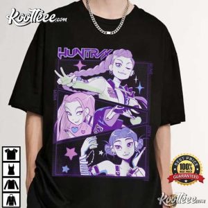 Huntrix KPop Demon Hunters Music Gift For Fans T Shirt (2)