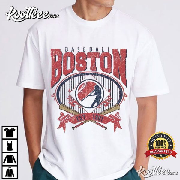 Boston Baseball Vintage 1901 T-Shirt