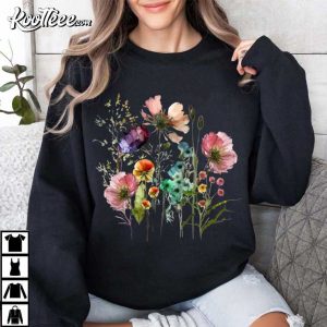 Wildflowers Boho Cottagecore Botanical Floral T-Shirt Wildflowers Boho Cottagecore Botanical Floral T Shirt (3)