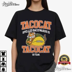 Cincinnati Bengals Tacocat Spelled Backwards Go Team T-Shirt Cincinnati Bengals Tacocat Spelled Backwards Go Team T Shirt (2)