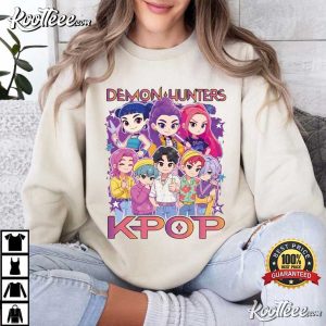 Kpop Demon Hunters Huntrix Saja Boys Gift T-Shirt Kpop Demon Hunters Huntrix Saja Boys Gift T Shirt (3)