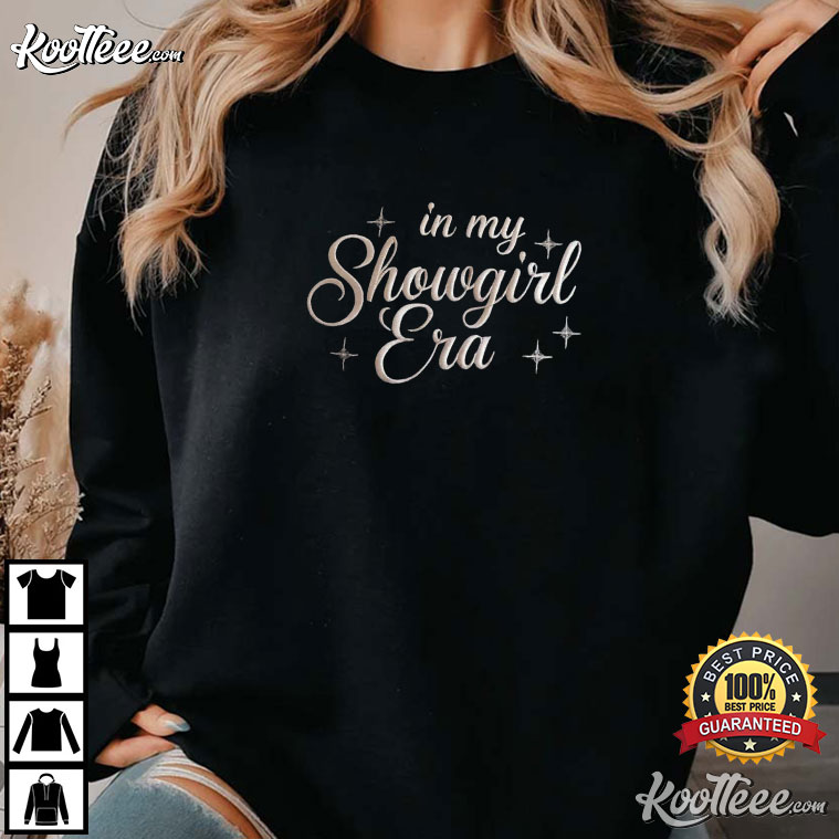 In My Showgirl Era TS12 Swiftie Embroidered Sweatshirt In My Showgirl Era TS12 Swiftie Embroidered Sweatshirt