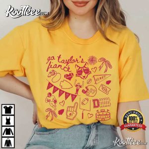 Go Taylor's Fiance Kansas City Chiefs Taylor Travis Fan T-Shirt Go Taylor's Fiance Kansas City Chiefs Taylor Travis Fan T Shirt (3)