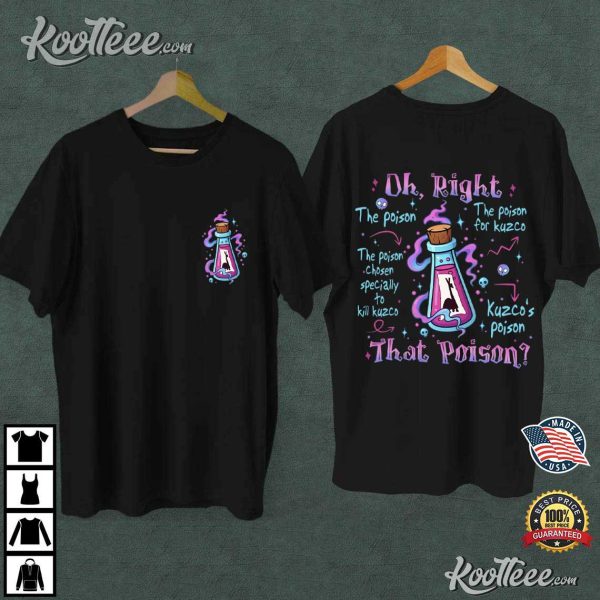 Llama Poison For Kuzco The Emperor’s New Groove Disney T-Shirt