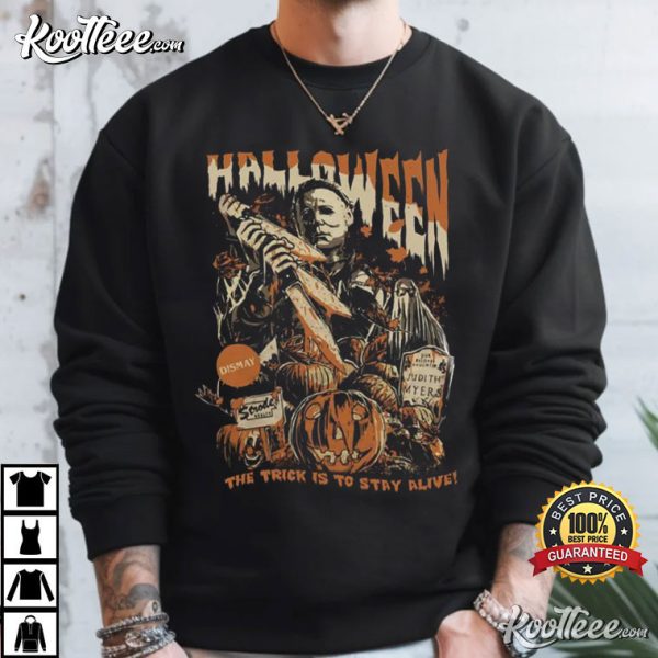 Vintage Michael Myers Halloween Horror Movie T-Shirt