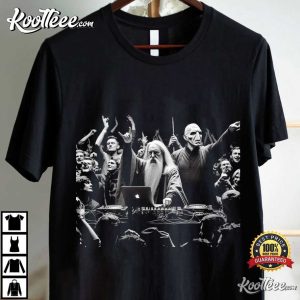 DJ Dumbledore And Lord Voldermort Harry Potter T-Shirt DJ Dumbledore And Lord Voldermort Harry Potter T Shirt (4)