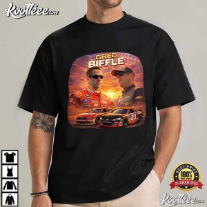Greg Biffle NASCAR Vintage Racing Driver Motorsport T Shirt (1)