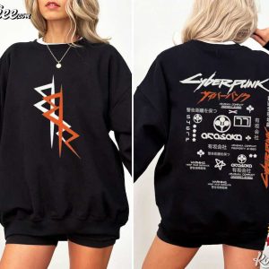 Cyber Metal Phantom Liberty Video Game Vintage T-Shirt Cyber Metal Phantom Liberty Video Game Vintage T Shirt (2)