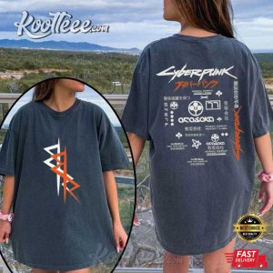 Cyber Metal Phantom Liberty Video Game Vintage T Shirt (3)