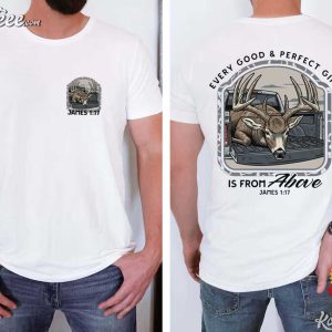 Jesus Christian Deer Hunter Bible Verse T-Shirt Jesus Christian Deer Hunter Bible Verse T Shirt (3)