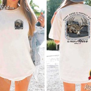 Jesus Christian Deer Hunter Bible Verse T Shirt (1)