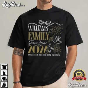 Custom New Year 2026 Family Crew Holiday T Shirt (1)