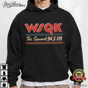 WSQK The Squawk 94.5 Fm Radio Stranger Things T Shirt (4)