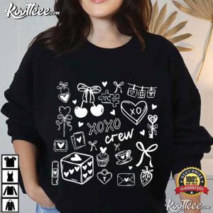 XOXO Crew Valentines Day T Shirt (1)