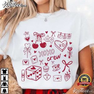 XOXO Crew Valentines Day T Shirt (2)