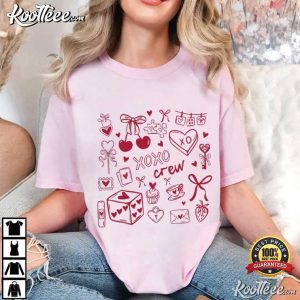 XOXO Crew Valentines Day T Shirt (3)