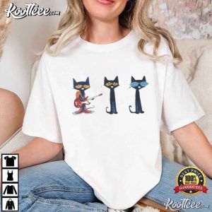 Pete The Cat Cartoon Y2K Graphic T Shirt (1)
