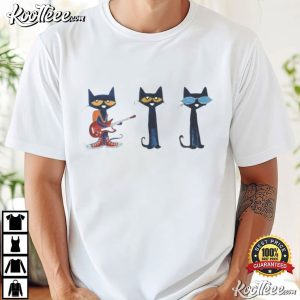 Pete The Cat Cartoon Y2K Graphic T Shirt (3)