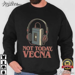 Stranger Things Not Today Vecna Retro Cassette Tape T Shirt (4)