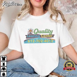 Quality Learing Center Logo Funny Republican Humor Childcare T Shirt (2)