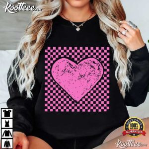 Valentines Heart Love Retro XOXO Gift T Shirt (4)