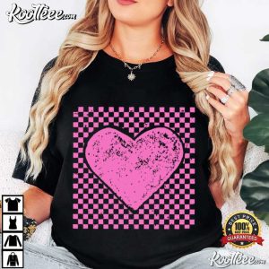 Valentines Heart Love Retro XOXO Gift T Shirt (1)