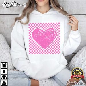Valentines Heart Love Retro XOXO Gift T Shirt (3)