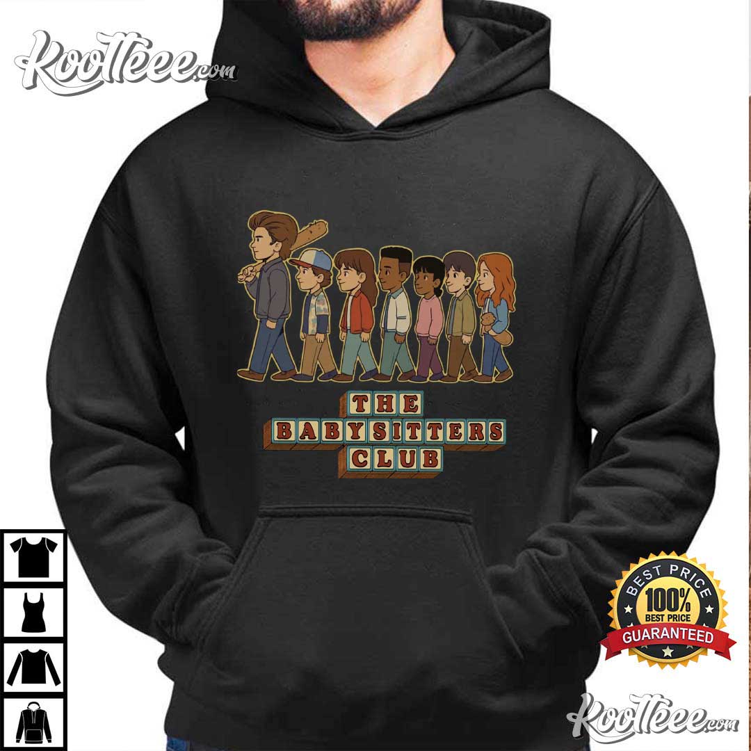 Stranger Things Steve Harrington The Baby Sitters Club T-Shirt Stranger Things Steve Harrington The Baby Sitters Club T-Shirt