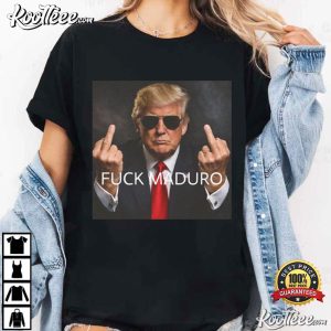 Fuck Maduro Donald Trump Middle Finger Political Protest T-Shirt Fuck Maduro Donald Trump Middle Finger Political Protest T Shirt (2)