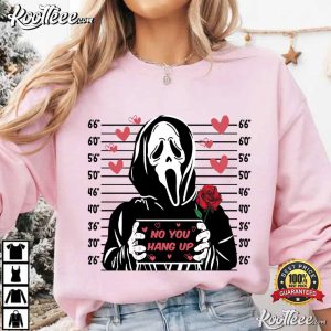 Horror Characters Sarcastic Valentines Day Gift T Shirt (3)