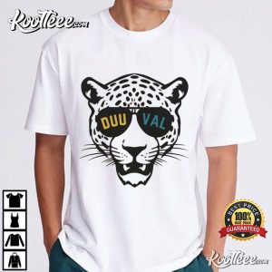 Jacksonville Duval Football Jaguar Fan Gift T-Shirt