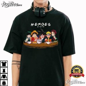Anime Heroes Japanese Kawaii Aesthetic T Shirt (1)