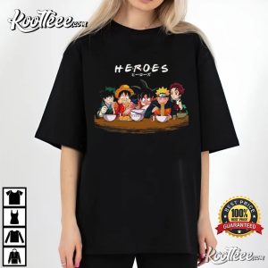 Anime Heroes Japanese Kawaii Aesthetic T Shirt (2)