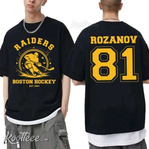 Boston Hockey Ilya Rozanov 81 Heated Rivalry Queer Hockey T Shirt (4)
