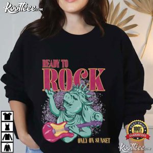 Ready To Rock Rockin Piggy Funny T-Shirt Ready To Rock Rockin Piggy Funny T Shirt (4)