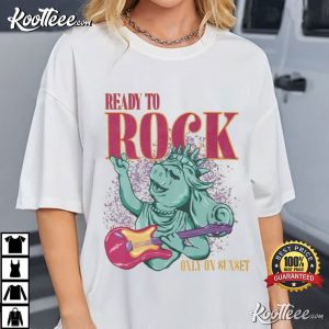 Ready To Rock Rockin Piggy Funny T-Shirt