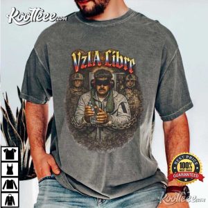 No Mas Maduro Venezuela Freedom Graphic T Shirt (2)