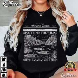 Heated Rivalry Stupid Canadian Wolf Bird Funny T-Shirt Heated Rivalry Stupid Canadian Wolf Bird Funny T Shirt (4)