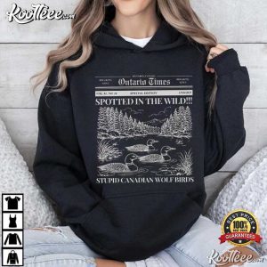 Heated Rivalry Stupid Canadian Wolf Bird Funny T-Shirt Heated Rivalry Stupid Canadian Wolf Bird Funny T Shirt (3)