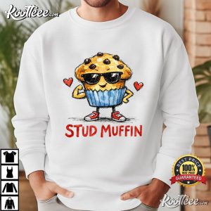 Boys Stud Muffin Chocolate Chip Valentine's Day T Shirt (4)